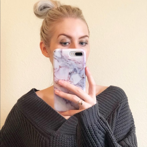 Comfy Oversized Off Shoulder Sweater - Picture 2 of 4